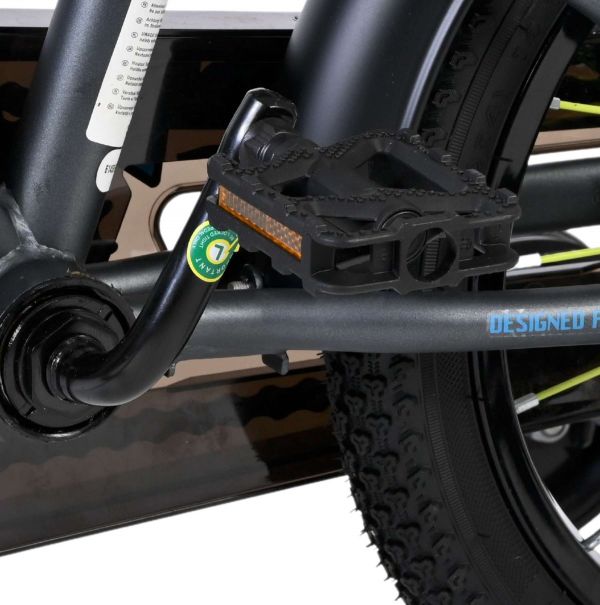 Volare Thombike Kinderfiets - Jongens - 14 inch - Blauw/Grijs