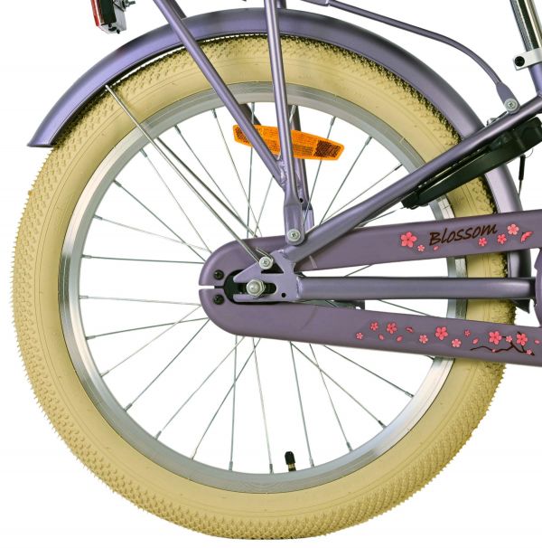 Volare Blossom Kinderfiets - Meisjes - 20 inch - Paars