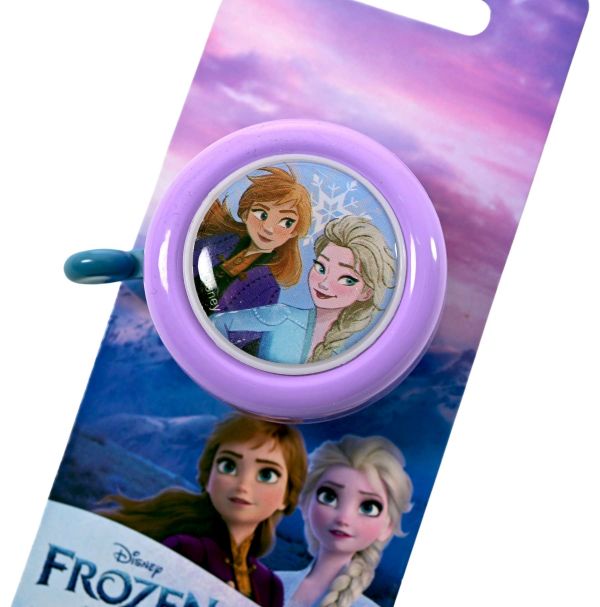 Disney Frozen 2 Fietsbel - Meisjes - Blauw Paars