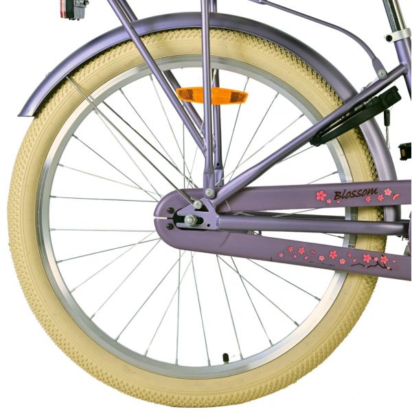 Volare Blossom Kinderfiets - Meisjes - 24 inch - Paars
