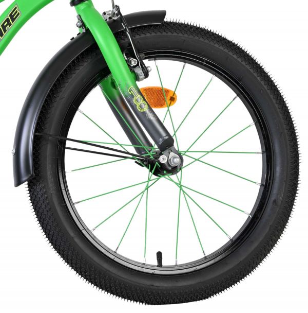 Volare Thombike Kinderfiets - Jongens - 18 inch - Groen Grijs