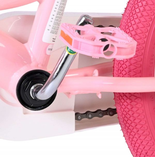 Volare Unicorn Kinderfiets - Meisjes - 16 inch - Roze