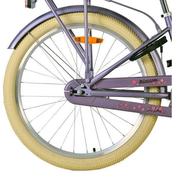 Volare Blossom Kinderfiets - Meisjes - 24 inch - Paars
