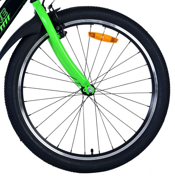 Volare Sportivo Kinderfiets - Jongens - 24 inch - Zwart Groen