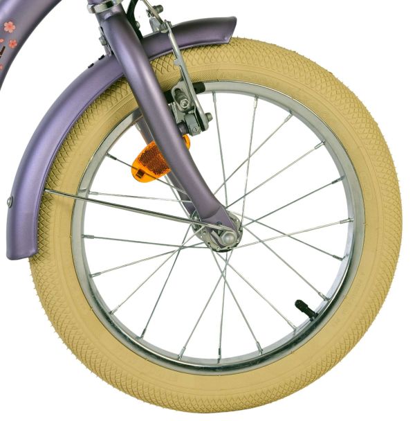 Volare Blossom Kinderfiets - Meisjes - 16 inch - Paars