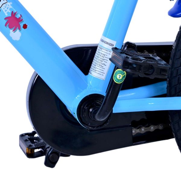 Spidey Kinderfiets - Jongens - 16 inch - Blauw - Twee handremmen Spidey Kinderfiets - Jongens - 16 inch - Blauw - Twee handremmen