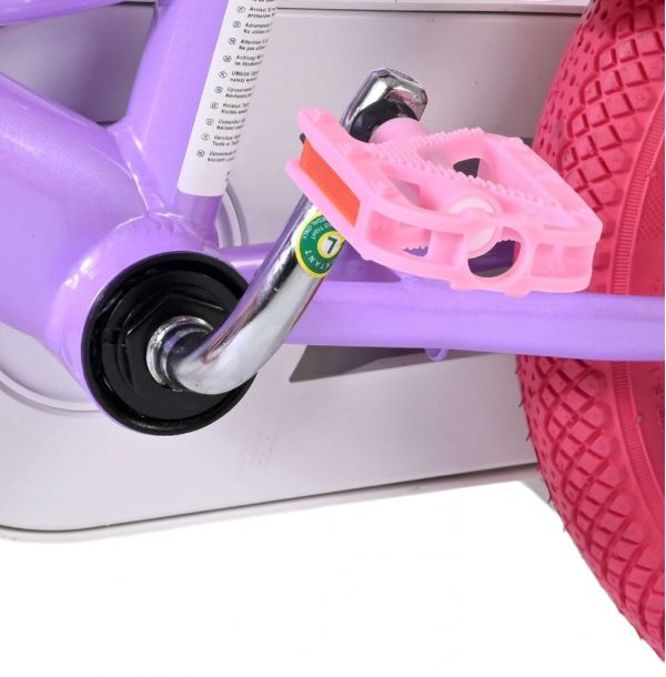 Volare Unicorn Kinderfiets - Meisjes - 12 inch - Paars