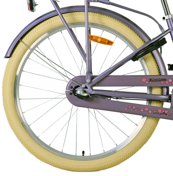 Volare Blossom Kinderfiets - Meisjes - 26 inch - Paars - Shimano Nexus 3