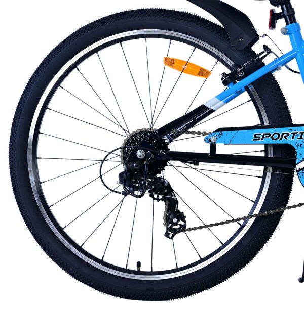 Volare Sportivo Kinderfiets – Jongens – 26 inch – Blauw – 7 versnellingen