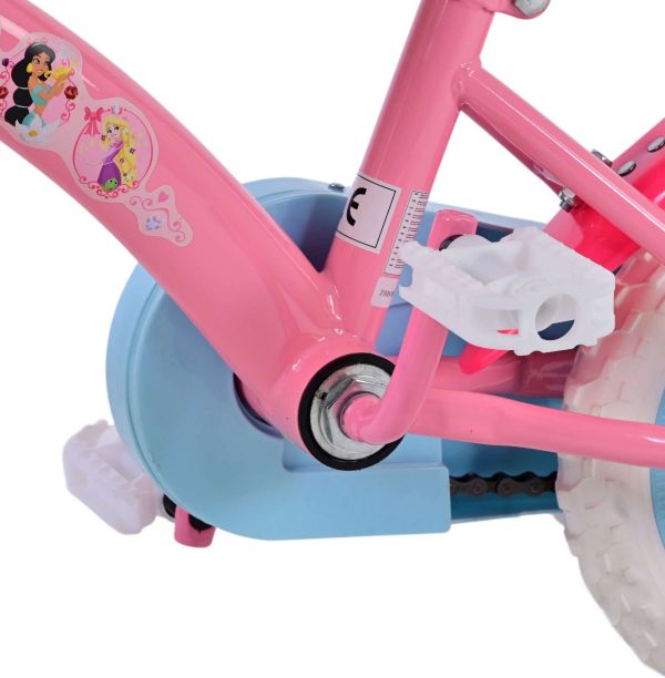 Disney Princess Kinderfiets - Meisjes - 10 inch - Roze - Doortrapper