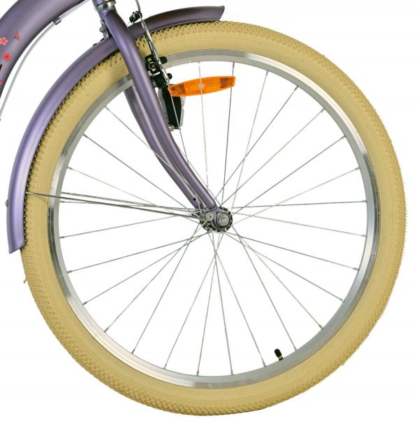 Volare Blossom Kinderfiets - Meisjes - 26 inch - Paars - Twee handremmen