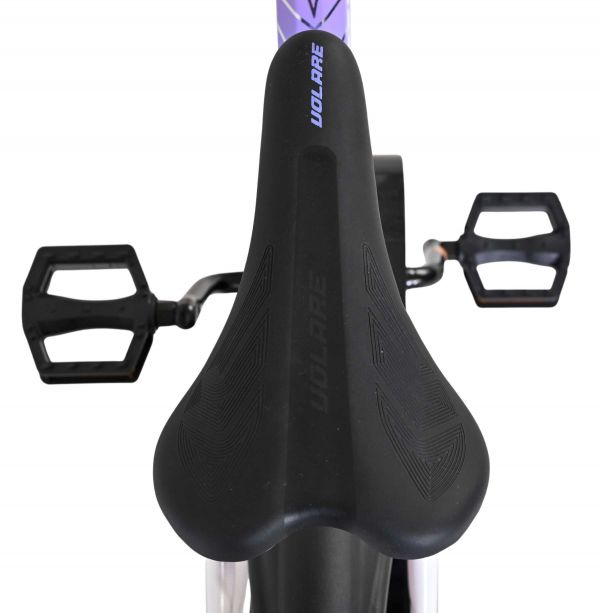 Volare Lily Kinderfiets - Meisjes - 16 inch - Wit Roze Paars