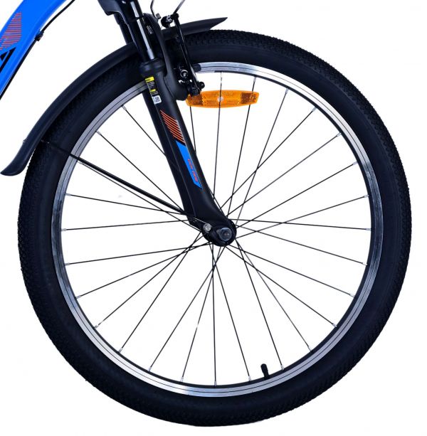 Volare Cross Kinderfiets - Jongens - 24 inch - Blauw - 3 versnellingen