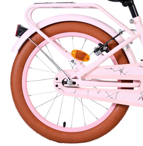 Volare Ashley Kinderfiets - Meisjes - 18 inch - Roze - Twee handremmen