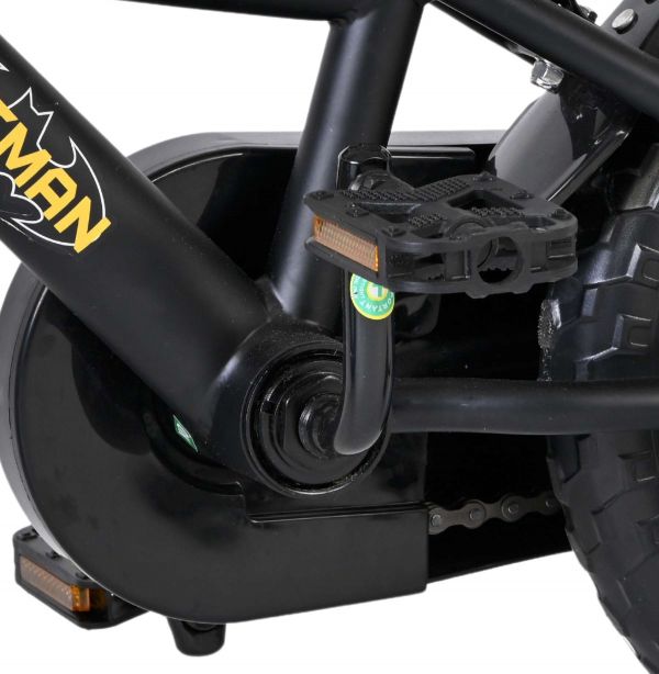 Batman Kinderfiets - Jongens - Mag Wheels - 12 inch - Zwart