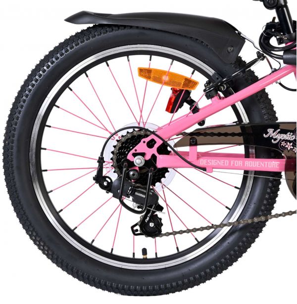 Volare Mystic Kinderfiets - 20 inch - Roze - 7 speed