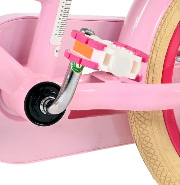 Volare Excellent Kinderfiets - Meisjes - 14 inch - Roze