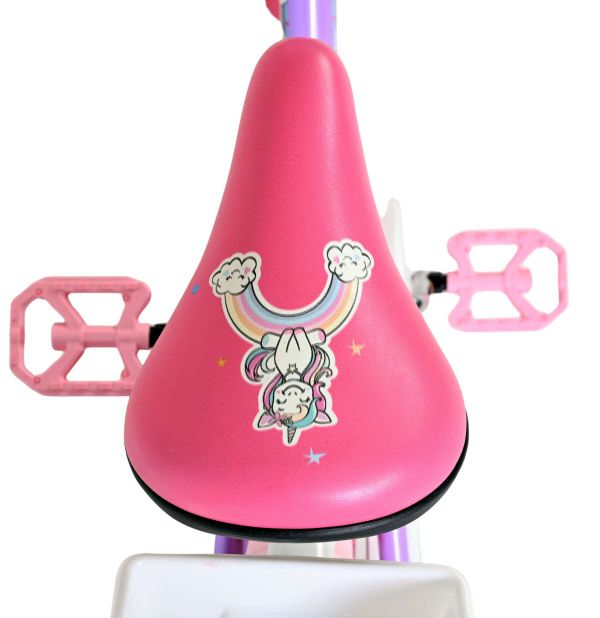 Volare Unicorn Kinderfiets - Meisjes - 16 inch - Paars