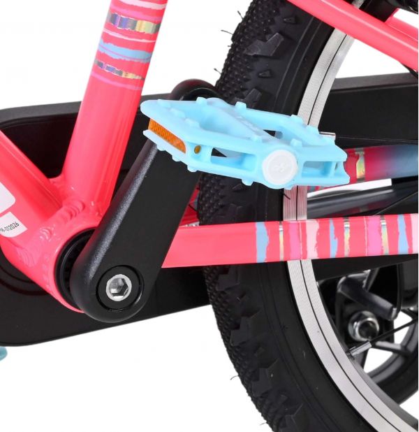 Volare Milano Kinderfiets - Meisjes - 16 inch - Roze - Twee handremmen