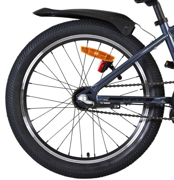 Volare XC Race Kinderfiets - 20 inch - Rood Grijs - Shimano Nexus 3