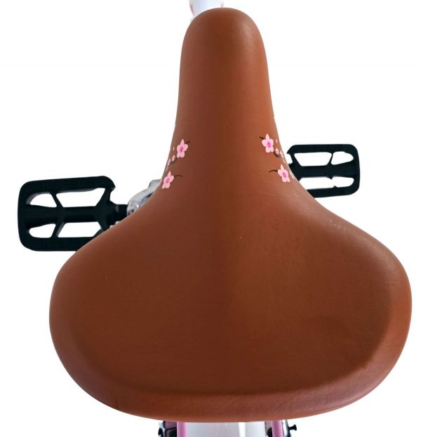 Volare Blossom Kinderfiets - Meisjes - 24 inch - Wit - Twee handremmen