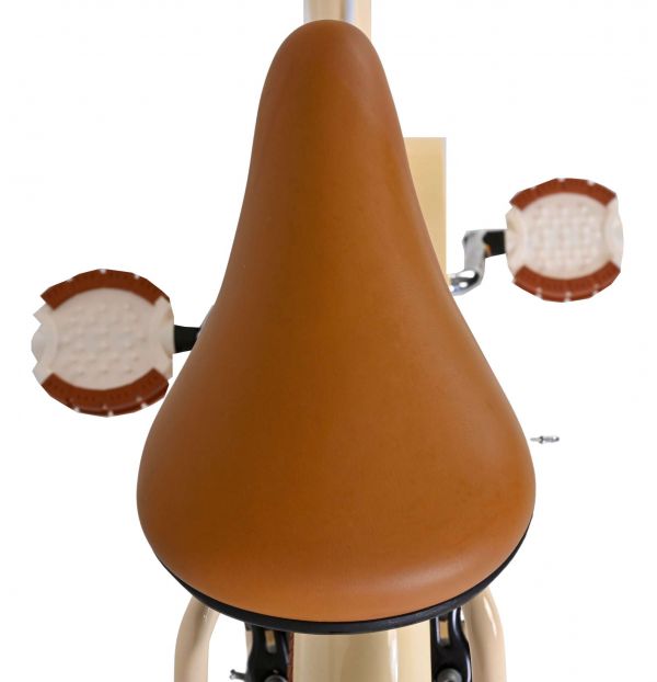 Volare Ashley Kinderfiets - Meisjes - 18 inch - Creme - Twee handremmen