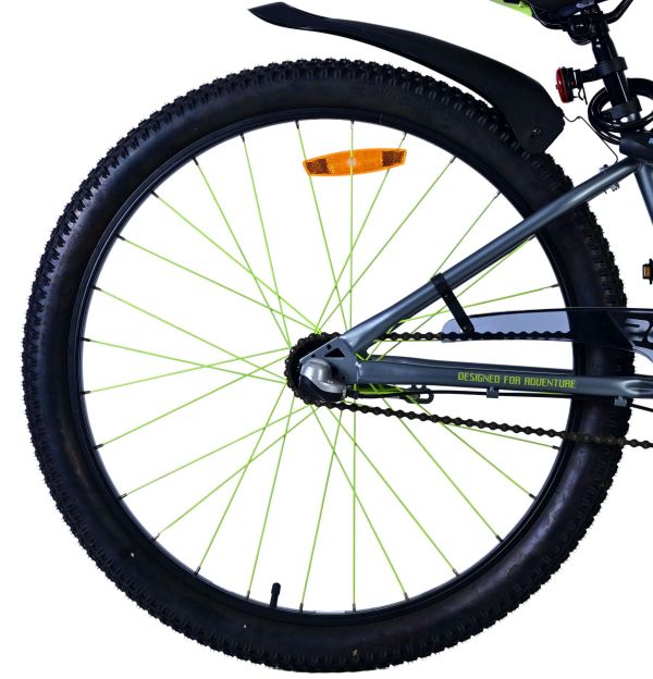 Volare Rocky Kinderfiets - 26 inch - Groen - Shimano 3 versnellingen