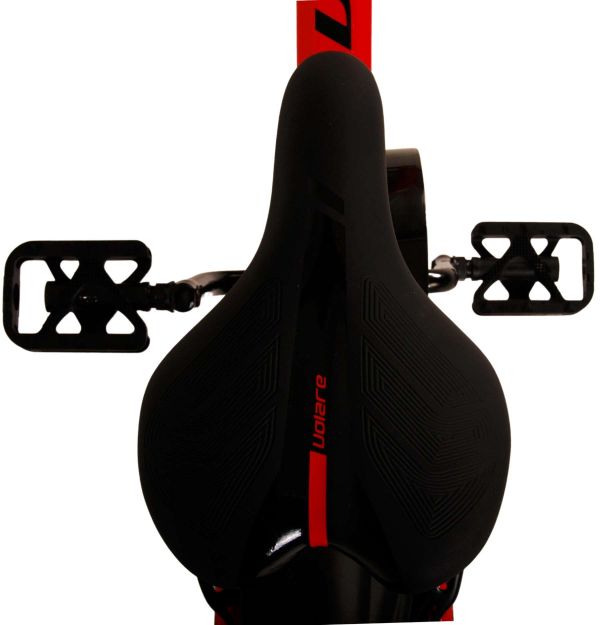 Volare Rocky Kinderfiets - Jongens - 14 inch - Rood - Twee handremmen