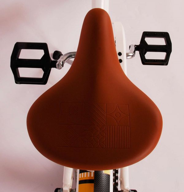 Volare Miracle Cruiser Kinderfiets - Meisjes - 16 inch - Wit - Prime Collection