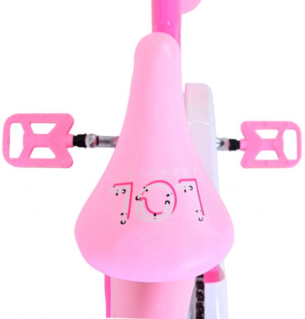 Dolls Kinderfiets - Meisjes - 14 inch - Roze