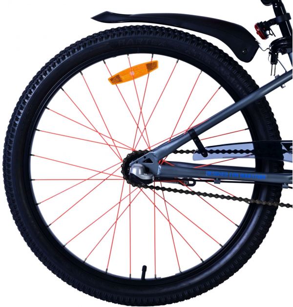 Volare Rocky Kinderfiets - Jongens - 24 inch - Blauw - Shimano Nexus 3