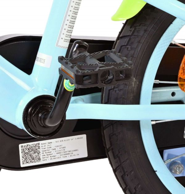 Bluey Kinderfiets - 14 inch - Lichtblauw