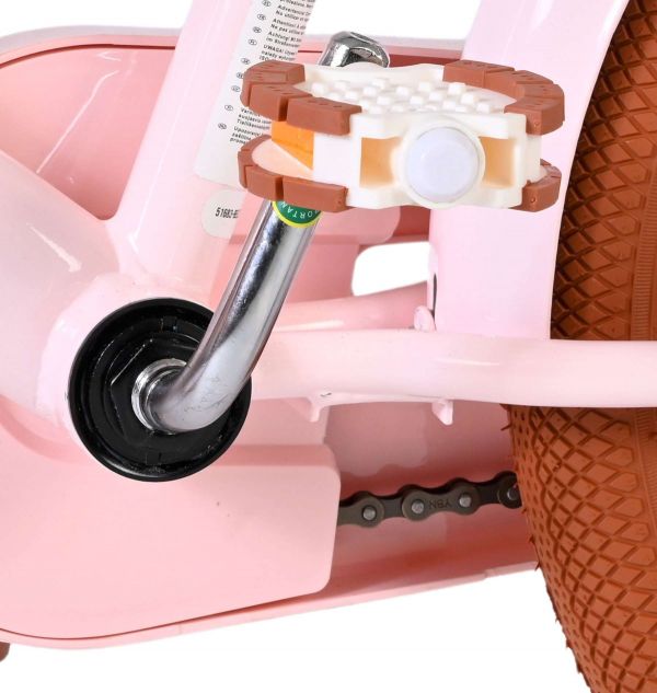 Volare Ashley Kinderfiets - Meisjes - 16 inch - Roze