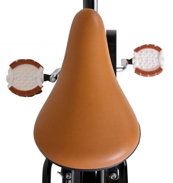 Volare Ashley Kinderfiets - Meisjes - 18 inch - Zwart - Twee handremmen