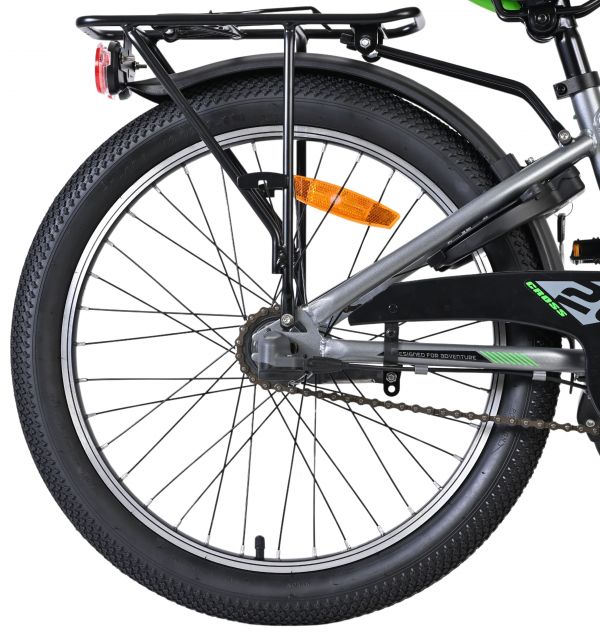 Volare Cross Kinderfiets - Jongens - 20 inch - Grijs - Nexus 3