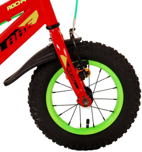 Volare Rocky Kinderfiets - Jongens - 12 inch - Rood