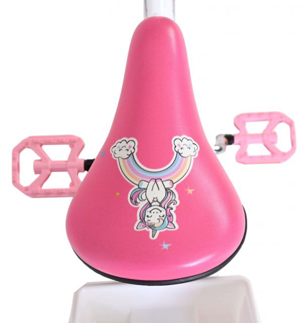 Volare Unicorn Kinderfiets - Meisjes - 16 inch - Wit