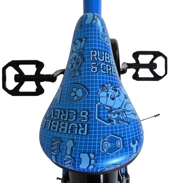 Paw Patrol -Rubble & Crew Kinderfiets - Jongens - 16 inch - Blauw - Twee handremmen