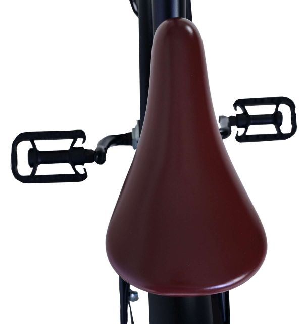 Volare Black Cruiser Kinderfiets - Jongens - 14 inch - Zwart - 95% afgemonteerd