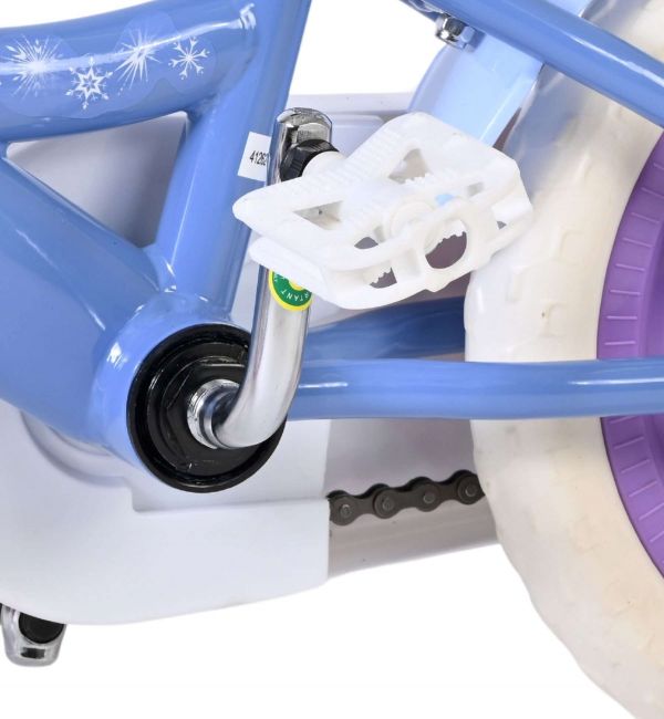 Disney Frozen Kinderfiets - Meisjes - Mag Wheels - 12 inch - Blauw
