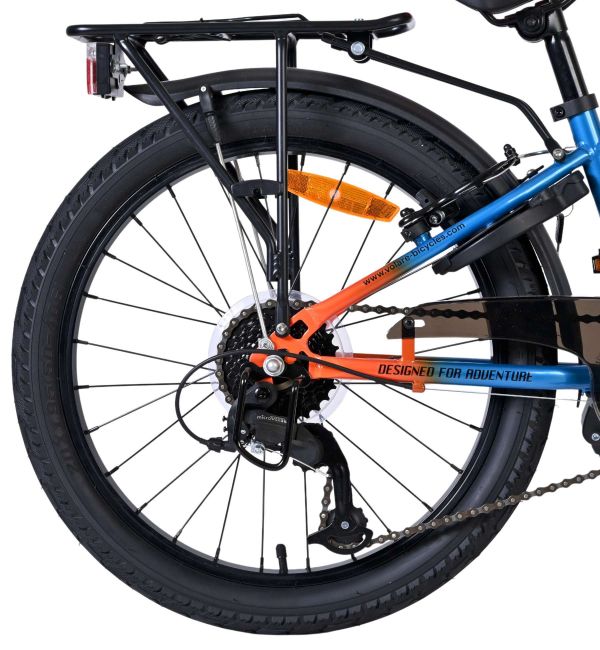Volare Explorer Kinderfiets - Jongens - 20 inch - Blauw - 7 Speed