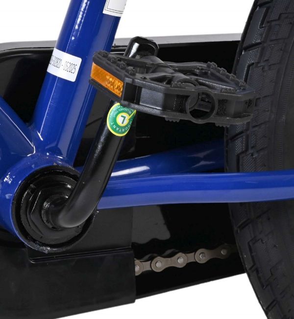 Superman Kinderfiets - Jongens - 16 inch - Blauw - Twee handremmen