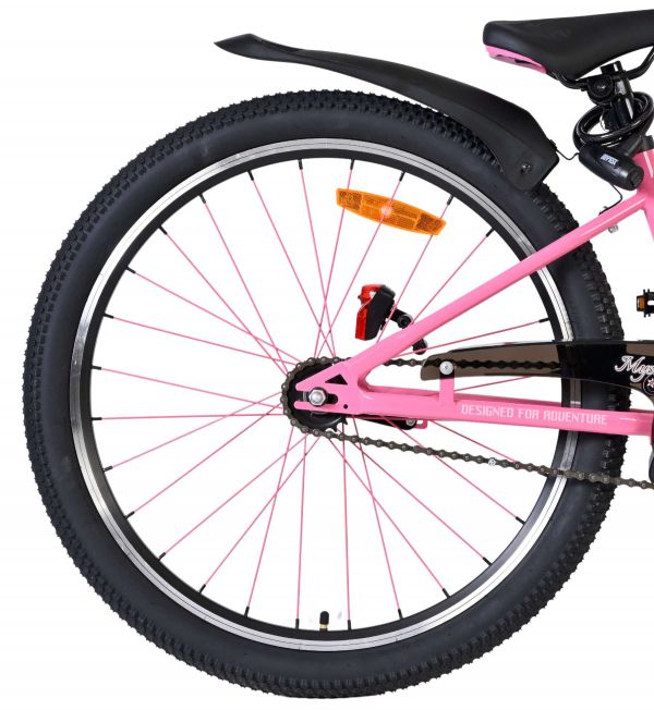 Volare Mystic Kinderfiets - 24 inch - Roze
