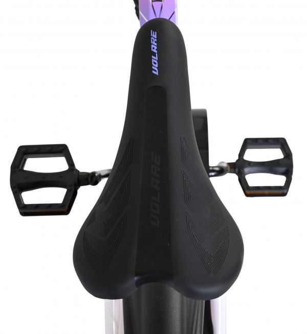 Volare Lily Kinderfiets - Meisjes - 18 inch - Wit Roze Paars