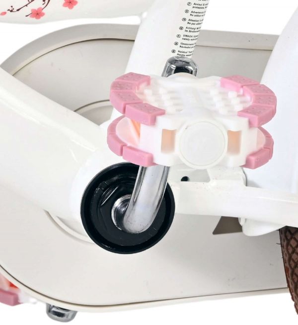 Volare Blossom Kinderfiets - Meisjes - 14 inch - Wit