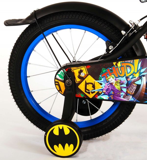 Batman Kinderfiets - Jongens - 16 inch - Zwart - 2 handremmen