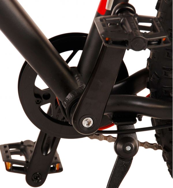 Volare Gradient Kinderfiets - Jongens - 26 inch - Zwart Oranje - 7 versnellingen