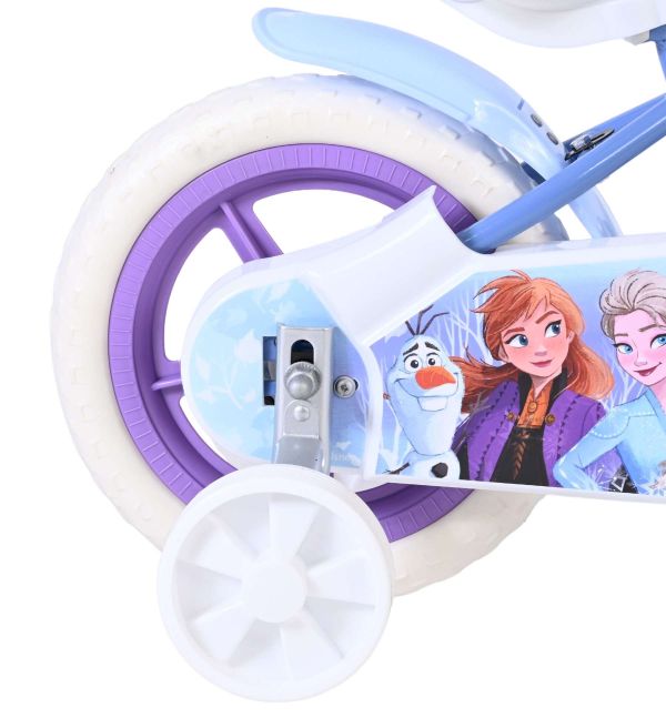 Disney Frozen Kinderfiets - Meisjes - Mag Wheels - 12 inch - Blauw