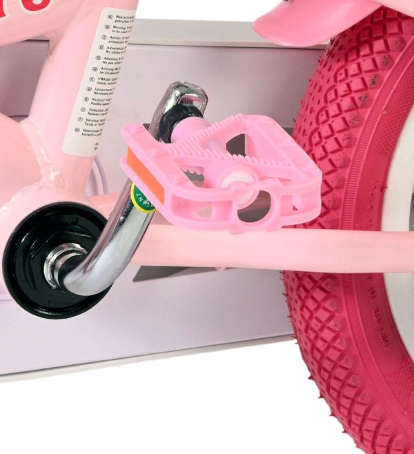 Volare Unicorn Kinderfiets - Meisjes - 12 inch - Roze