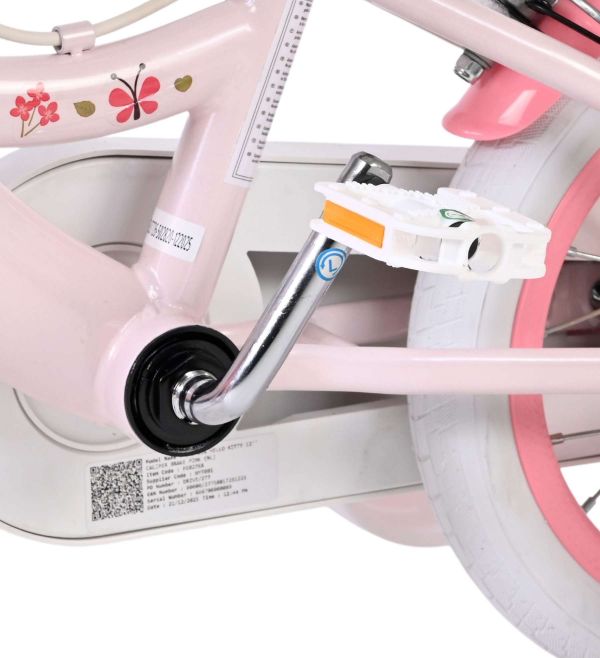 Hello Kitty Kinderfiets - Meisjes - 12 inch - Roze - Twee handremmen